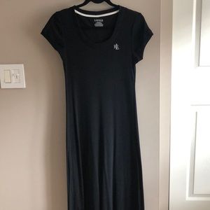 Ralph Lauren Ribbed T-Shirt Maxi Dress
